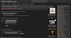 Desktop Screenshot of forums.tattooartists.org